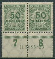 Dt. Reich 1923 Korbdeckel Hausauftragsnummer 321 A Pa HAN 5885.23 Postfrisch - Ongebruikt