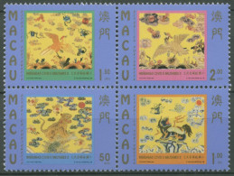 Macau 1998 Abzeichen Der Mandarine Tiger 982/85 ZD Postfrisch (C62727) - Nuovi