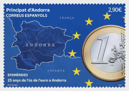 Andorra - Postfris / MNH - 25 Years Euro 2024 - Ungebraucht