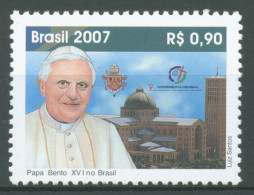 Brasilien 2007 Papst Benedikt XVI. 3490 Postfrisch - Nuovi