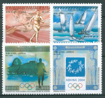 Brasilien 2004 Olympische Sommerspiele Athen 3369/72 Postfrisch - Nuovi