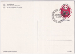 Bild Postkarte 217 Mit Ersttag Sonderstempel - Enteros Postales