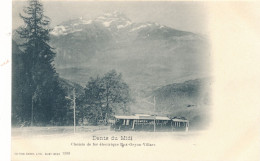 4 Stück:Le Grand Muveran/Dente Du Midi/Le Point De Sublin & LesDiablereta Alle MIT Zug - U/B - Ungebrauht PRIMA Qualität - Other & Unclassified