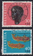 SVIZZERA - 1973 - Lotto 2 Valori Usati Yvert 927/928. Pro Patria. - Used Stamps