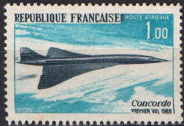 France Poste Aérienne 1969 Y&T 43 -Avion Nord 2501 (Noratlas) De Nord Aviation- Gomme Ok - 1960-.... Nuovi