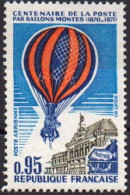 France Poste Aérienne 1971 Y&T 45 -	Centenaire De La Poste Par Ballon - Gomme Ok - 1960-.... Nuovi
