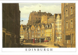 CPM - ECOSSE - THE GRASSMARKET AND EDINBURGH CASTLE - EDINBURGH CAPITAL OF SCOTLAND - Midlothian/ Edinburgh