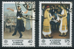ZYPERN 1981 Nr 547-548 Gestempelt X5AA1BA - Used Stamps