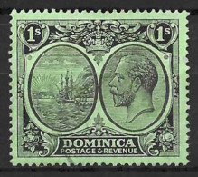 DOMINICA......KING GEORGE V...(1910-36..).....1/-.....SG83.......VFU...... - Dominica (...-1978)