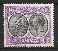 DOMINICA......KING GEORGE V...(1910-36..)..... 1d..........SG72........CDS........VFU.. - Dominica (...-1978)