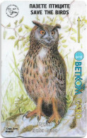 Bulgaria - Betkom (GPT) - Raptors - Bubo Bubo - 48BULG (Dashed Ø), 06.1997, 40.000ex, Used - Bulgarije