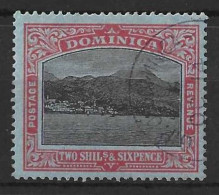 DOMINICA......KING GEORGE V..(1910-36.)......2/6........SG70.....(CAT.VAL.£180..).....CDS......VFU.. - Dominica (...-1978)