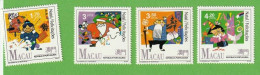 MAC631- MACAU 1991 Nº 660_ 63- MNH - Nuovi