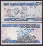 Nigeria 50 Naira Banknote (1991) Pick 27c Sig.10 - UNC (1)      (31977 - Andere - Afrika