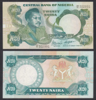 Nigeria 20 Naira Banknote (1984) Pick 26e Sig.10 - UNC (1)      (31979 - Andere - Afrika