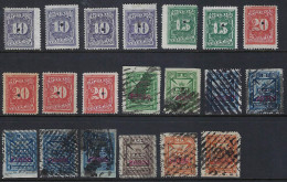 Scott - U.S. (Used): Various Telegraph Stamps - Telegraph Stamps