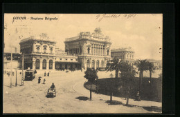 Cartolina Genova, Stazione Brignole, Bahnhof  - Genova (Genoa)