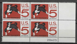 USA 1966 MiNr. 898 Etats-Unis United States Humane Treatment Of Animals Pets Dogs 4v MNH **  1.20 € - Chiens