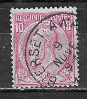 46  Oblitération Centrale BIERSET AWANS - LOOK!!!! - 1884-1891 Leopoldo II