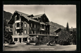 AK Zweisimmen, Hotel Pension Terminus  - Zweisimmen