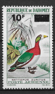 Dahomey 1969 MiNr. 394 Birds Pygmy Goose (Nettapus Auritus) 1v MNH** 5.50 € - Benin – Dahomey (1960-...)