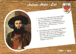 72478896 Hofer Andreas Lied  Hofer Andreas - Other & Unclassified