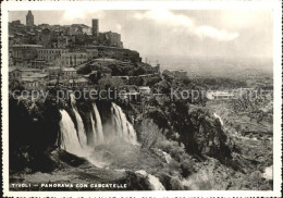 72478255 Tivoli Panorama Con Cascatelle Wasserfall Tivoli - Other & Unclassified
