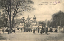 Königsberg In Preussen - Eingang Zum Tiergarten - Other & Unclassified