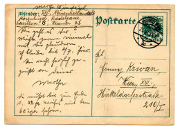 Österreich, 1933, Postkarte Mit Eingedr. 12Gr. Frankatur, Stempel 'Wien 89; Querbug (15236W) - Postcards