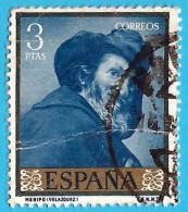 España. Spain. 1959. Edifil # 1247 Pintor Diego Velazquez. Menipo - Used Stamps