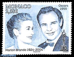 Monaco 2024 Marlon Brando 1v, Mint NH, Performance Art - Movie Stars - Unused Stamps