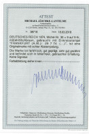 DR: MiNr. 30, Gestempelt Frankfurt, BPP Attest - Usados