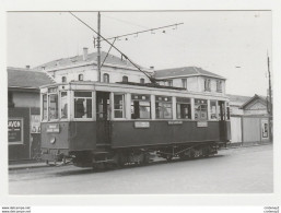 CPM VOIR DOS 63 Clermont Ferrand Centenaire Des Trams Tramways Electriques Place De La Gare Le 02/07/1953 - Clermont Ferrand