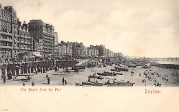 England - BRIGHTON (Sx) The Beach From The Pier - Publ. Stengel & Co. 8294 - Brighton