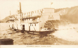 Canada - VICTORIA (BC) - Steamer Casca, Yukin River - REAL PHOTO - Publ. Unknown  - Victoria