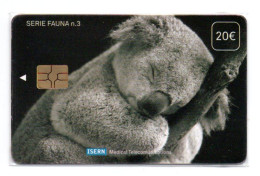 Koala Télécarte Hopital Espagne Série Fauna N° 2 Phonecard    (A 161) - Emissions Basiques