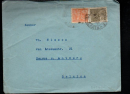 BRESIL AFFRANCHISSEMENT COMPOSE SUR LETTRE POUR LA BELGIQUE 1935 - Cartas & Documentos