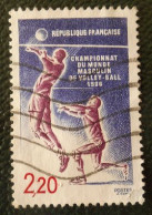 2420 France 1986 Oblitéré Championnat Du Monde Masculin De Volley Ball - Gebraucht