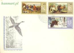 Poland 1968 Mi 1890-1897 Fi 1743-1750 FDC  (FDC ZE4 PLD1890-1897) - Chiens