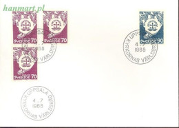 Sweden 1968 Mi 612-613 FDC  (FDC ZE3 SWD612-613) - Ships