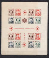 Monaco Bloc N° 03 B Feuillet Croix Rouge Non Dentelé ** - Blocks & Sheetlets