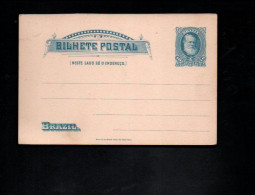 BRESIL ENTIER CARTE LETTRE NEUF 40 REIS - Enteros Postales