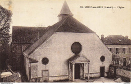 RARE  77 SAMOIS SUR SEINE L'EGLISE - Samois