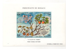 Monaco Bloc N° 67 Salon Du Timbre Au Parc Floral De Paris ** - Blocks & Sheetlets