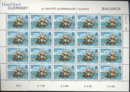 Guernsey 1982 Mi Sheet 246-247 MNH  (LZE3 GRNark246-247) - Ships