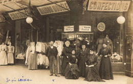 Paris 1er * Carte Photo * Magasin Commerce Maison Modèle Confections Mode Boulevard Sébastopol * Le Personnel - District 01