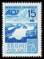 1949. FINLAND.  UPU. Never Hinged.  (Michel 377) - JF547627 - Nuevos