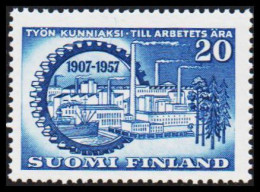 1957. FINLAND. EMPLOYERS ORGANISATION, Never Hinged.  (Michel 481) - JF547641 - Nuevos