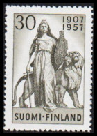1957. FINLAND. Parliament, Never Hinged.  (Michel 477) - JF547642 - Nuovi
