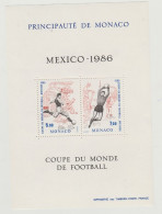 Monaco Bloc N° 35 Mexico 1986 ** - Blocs